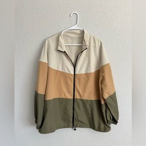 SHEIN Lightweight Casual Zip-up